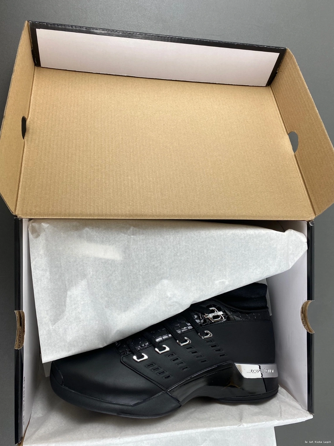 'Black Chrome' OG Low Air 303891-004 Jordan 17 1025